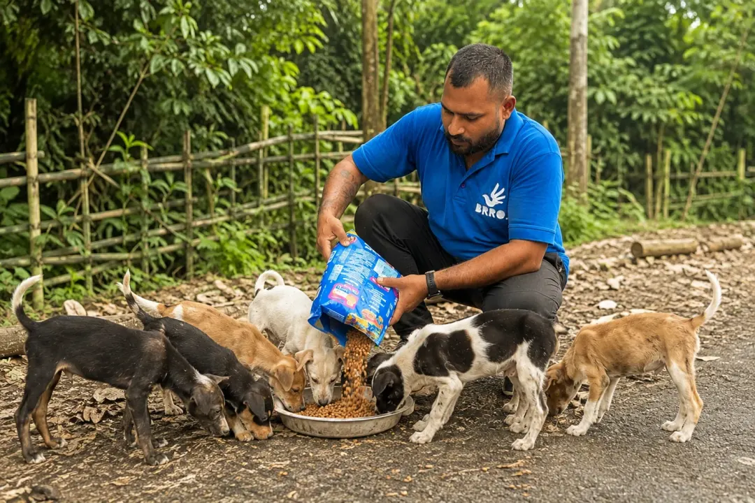A Warm Meal for Our Shelter Dogs