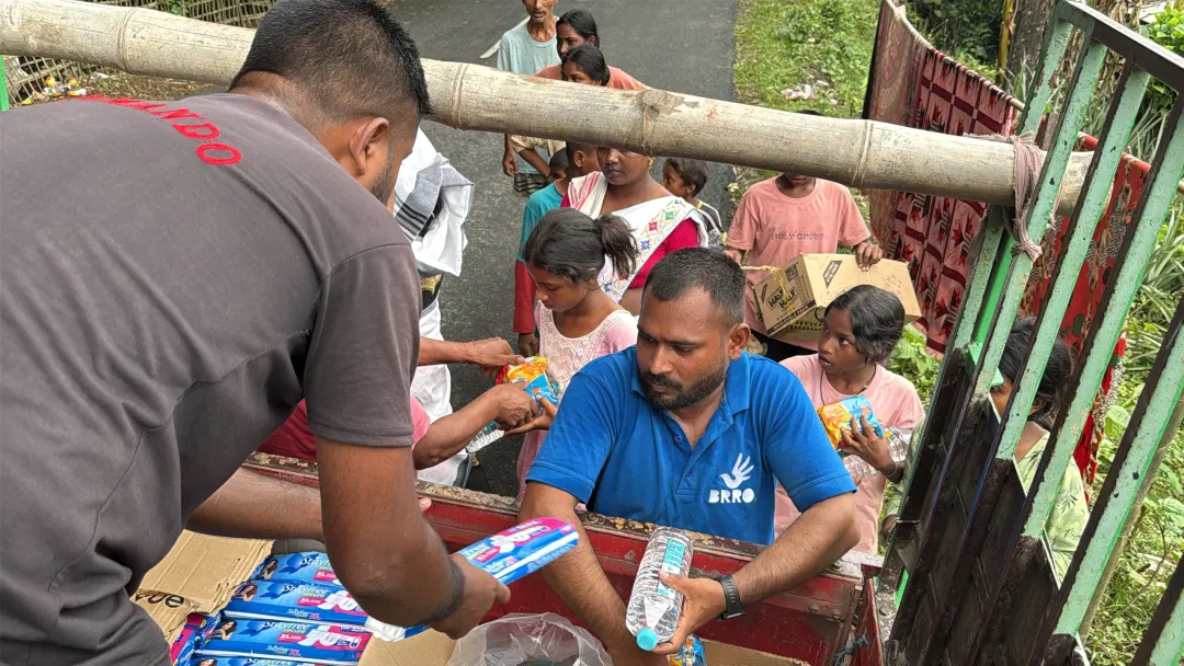 Relief Distribution Continues