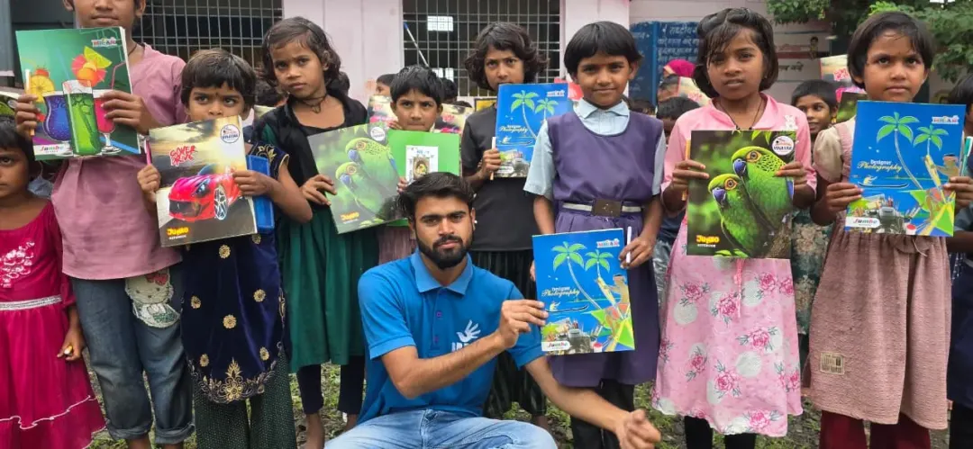 📚 Educational Books Distributed to Children