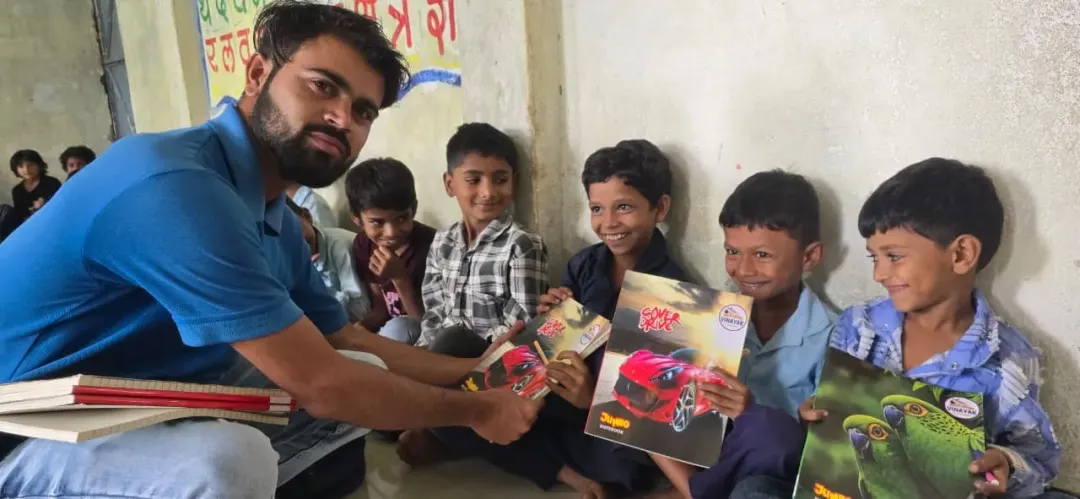 Books Reached Children in Need